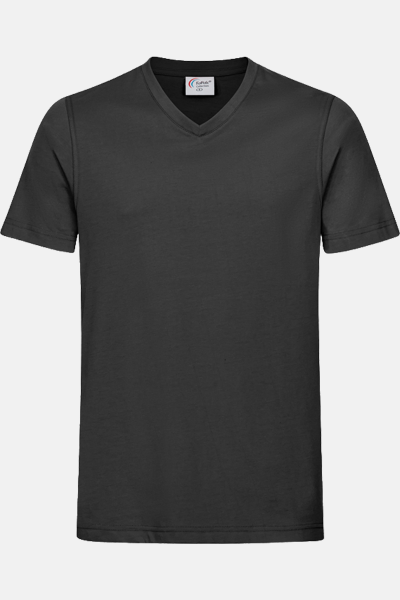 Herren T-Shirt carestin mit V-Ausschnitt, gerade...