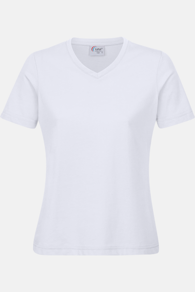 Damen T-Shirt carestin mit V-Ausschnitt, tailliert...