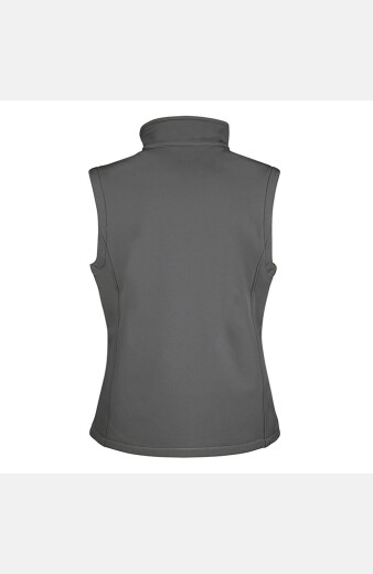 Softshell Weste Naria, tailliert geschnitten, Farbe: grau, Größe: XS