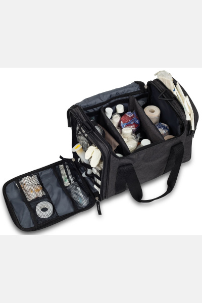 Erste Hife- und Pflegetasche Valea, grau meliert