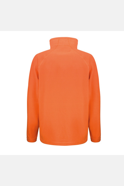 Unisex Fleecejacke Noe, Farbe: orange, Größe: L