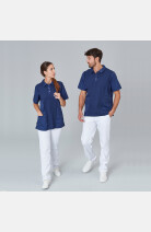 Unisex Polo-Kasack Maris, Farbe: navy, Größe: XS