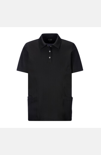 Unisex Polo-Kasack Maris, Farbe: schwarz, Größe: XS