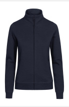 Sweatjacke Antonia, tailliert geschnitten, tailliert geschnitten, Farbe: navy, Größe: S