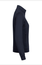 Sweatjacke Antonia, tailliert geschnitten, tailliert geschnitten, Farbe: navy, Größe: S