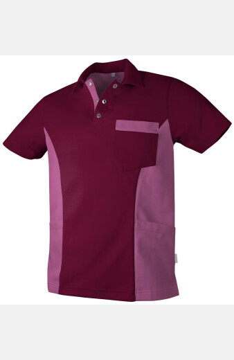 Unisex-Polokasack Giulio, Farbe: cassis/dark magenta, Größe: XS