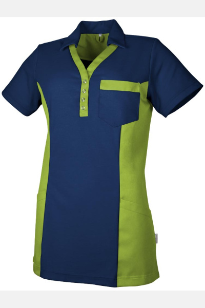 Damen Polokasack Galyra, Farbe: navy/grün, Größe: 34