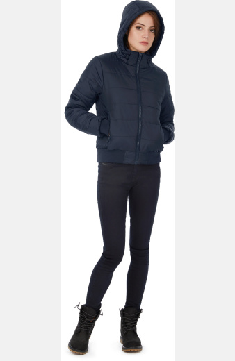 Windjacke Gida, tailliert geschnitten, Farbe: royal, Größe: XS