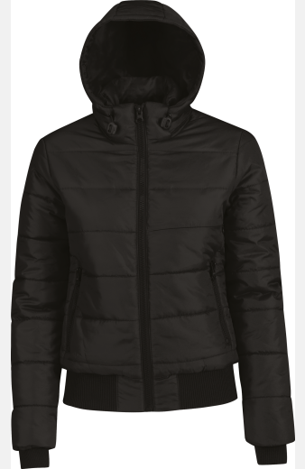 Windjacke Gida, tailliert geschnitten, Farbe: schwarz, Größe: XS