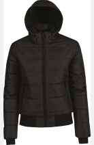 Windjacke Gida, tailliert geschnitten, Farbe: schwarz, Größe: XS