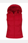 Weste  Feyla, tailliert geschnitten, Farbe: rot, Größe: S