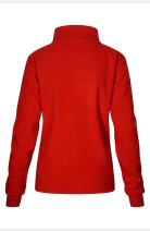 Tailliert Fleecejacke Nadja , tailliert geschnitten, Farbe: rot, Größe: XS