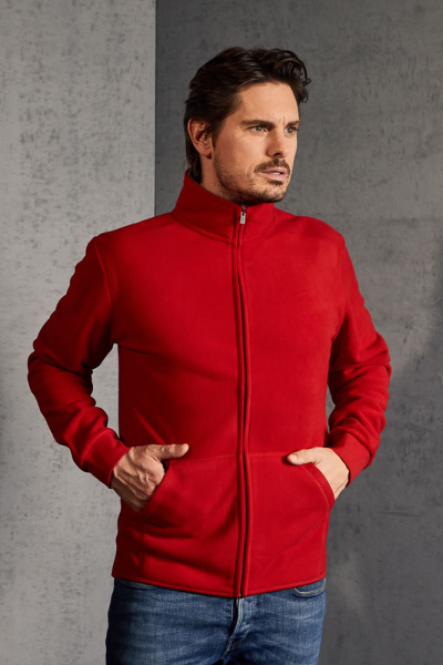 Grade Fleecejacke Nadim, gerade geschnitten, Farbe: rot,...