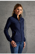 Tailliert Fleecejacke Nadja , tailliert geschnitten, Farbe: navy, Größe: XS