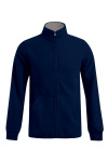 Gerade Fleecejacke Nadim, gerade geschnitten, Farbe: navy, Größe: L