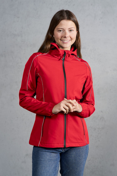 Leichte Softshelljacke Ulrike, tailliert geschnitten,...
