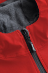 Leichte Softshelljacke Ulrike, tailliert geschnitten, Farbe: rot, Größe: 3XL