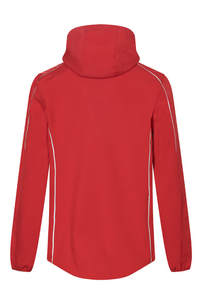Leichte Softshelljacke Ulli, gerade geschnitten, Farbe: rot, Größe: XXL