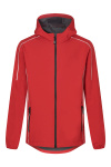 Leichte Softshelljacke Ulli, gerade geschnitten, Farbe: rot, Größe: L