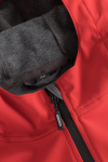 Leichte Softshelljacke Ulli, gerade geschnitten, Farbe: rot, Größe: L