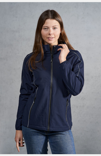 Wasserdichte Jacke Ulrike, tailliert geschnitten, Farbe: navy, Größe: S