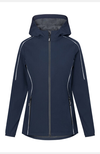 Wasserdichte Jacke Ulrike, tailliert geschnitten, Farbe: navy, Größe: S