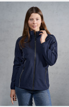 Softshelljacke Ulrike, tailliert geschnitten, Farbe: navy, Größe: S