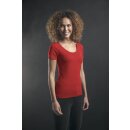 T-Shirt Kiana, tailliert geschnitten, Farbe: rot, Gr&ouml;&szlig;e: XXL