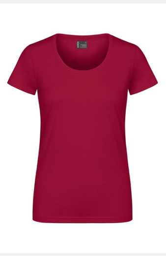 T-Shirt Zeyra, tailliert geschnitten, Farbe: bordeaux,...