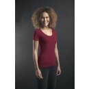 T-Shirt Kiana, tailliert geschnitten, Farbe: bordeaux, Gr&ouml;&szlig;e: XXL