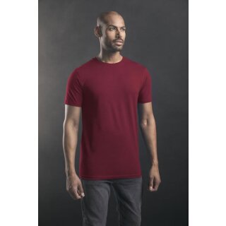 T-Shirt Kiano , gerade geschnitten, Farbe: bordeaux, Größe: 4XL