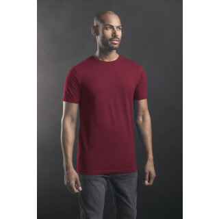 T-Shirt Kiano , gerade geschnitten, Farbe: bordeaux, Größe: 5XL