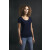 T-Shirt Kiana, tailliert geschnitten, Farbe: navy, Größe: XL