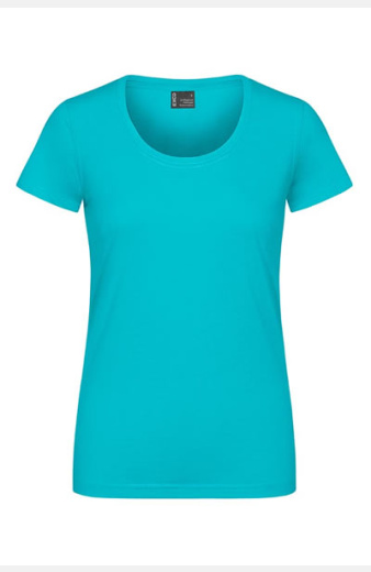 T-Shirt Zeyra, tailliert geschnitten, Farbe: türkis, Größe: S