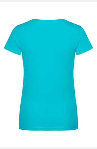 T-Shirt Zeyra, tailliert geschnitten, Farbe: türkis, Größe: S