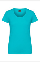 T-Shirt Zeyra, tailliert geschnitten, Farbe: türkis, Größe: S