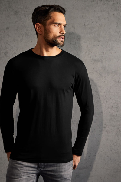 Langarmshirt  Kyran, Farbe: schwarz, Größe: L