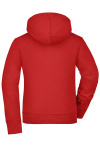 Kapuzenjacke Serina, tailliert geschnitten, Farbe: rot, Größe: XL