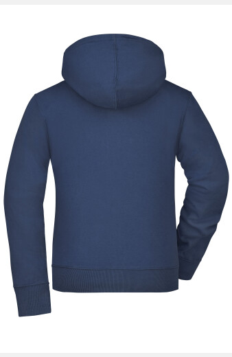 Kapuzenjacke Aria, tailliert geschnitten, Farbe: navy, Größe: S