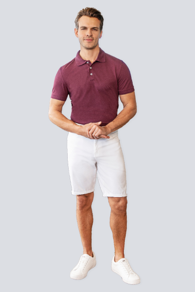 Herren 5-Pocket-Shorts Classic-Stretch Sylor