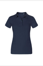 Jersey Polo Edria, tailliert geschnitten, Farbe: navy, Größe: S