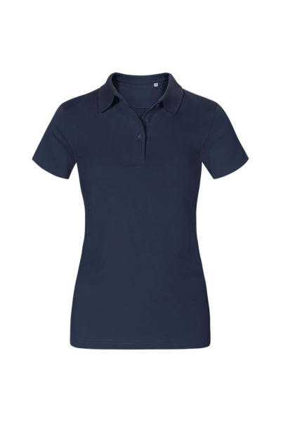 Jersey Polo Edria, tailliert geschnitten, Farbe: navy,...