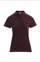 Polo Lyndra, tailliert geschnitten, Farbe: bordeaux, Größe: XS