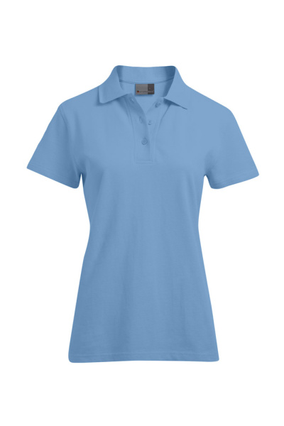 Polo Lyndra, tailliert geschnitten, Farbe: hellblau,...