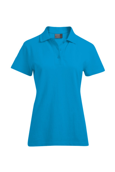 Polo Lyndra, tailliert geschnitten, Farbe: türkis,...