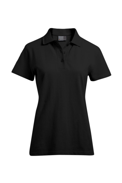 Polo Lyndra, tailliert geschnitten, Farbe: schwarz,...