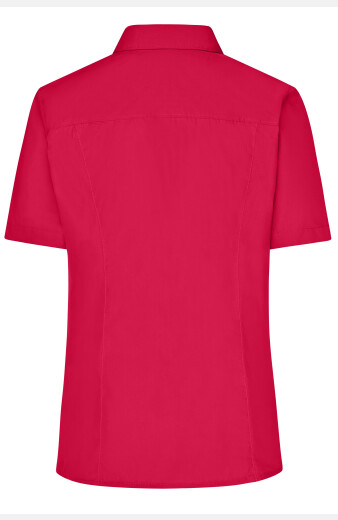 Damen Bluse Thyra, tailliert geschnitten, Farbe: rot, Größe: XS