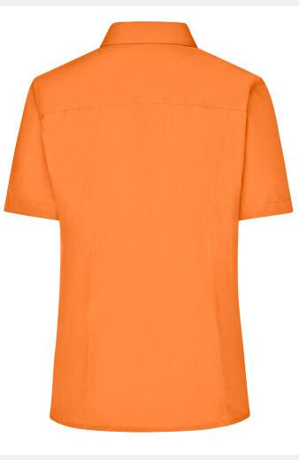 Damen Bluse Thyra, tailliert geschnitten, Farbe: orange, Größe: XS