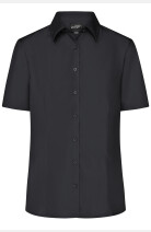 Damen Bluse Thyra, tailliert geschnitten, Farbe: schwarz, Größe: XS