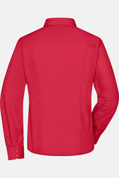 Bluse Fynara, tailliert geschnitten, Farbe: rot, Größe: XS